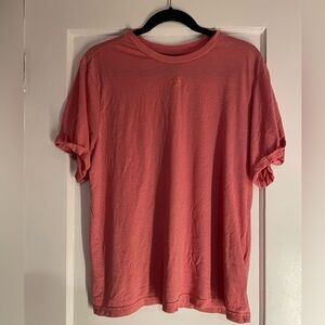 Adidas size Large coral workout top, extremely lightweight and soft